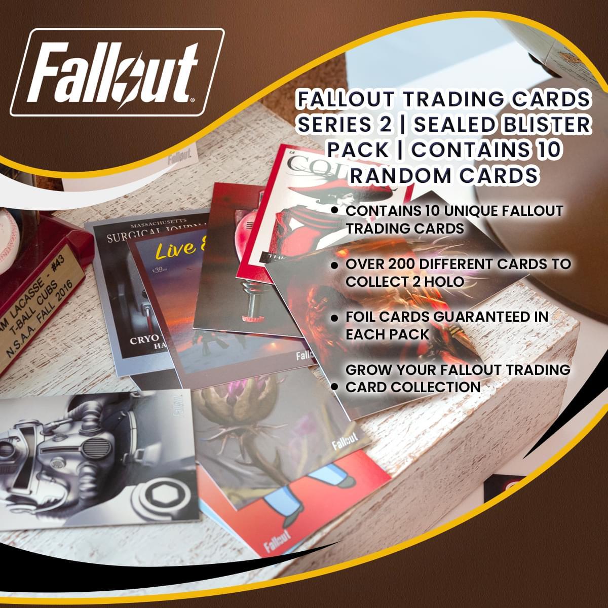 Fallout Trading Cards Series 2 Foil Pack - 10 Cards picture