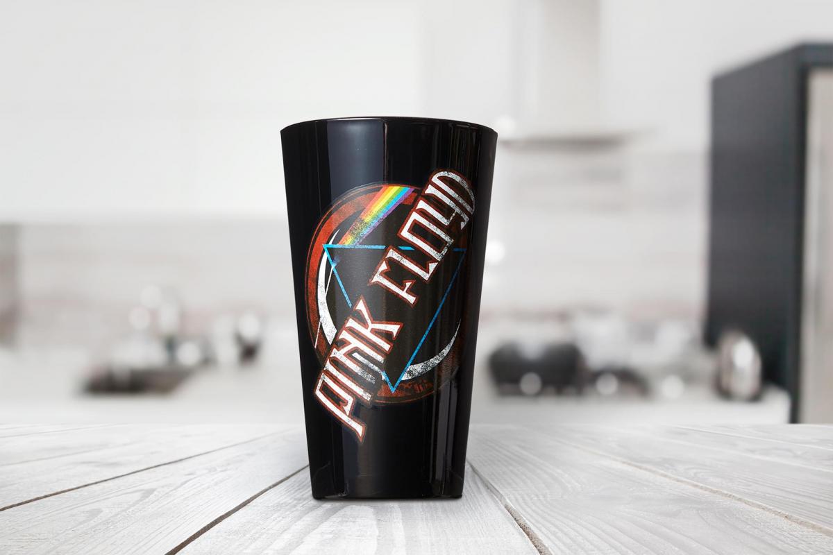 Pink Floyd Dark Side of the Moon 16oz Pint Glass picture