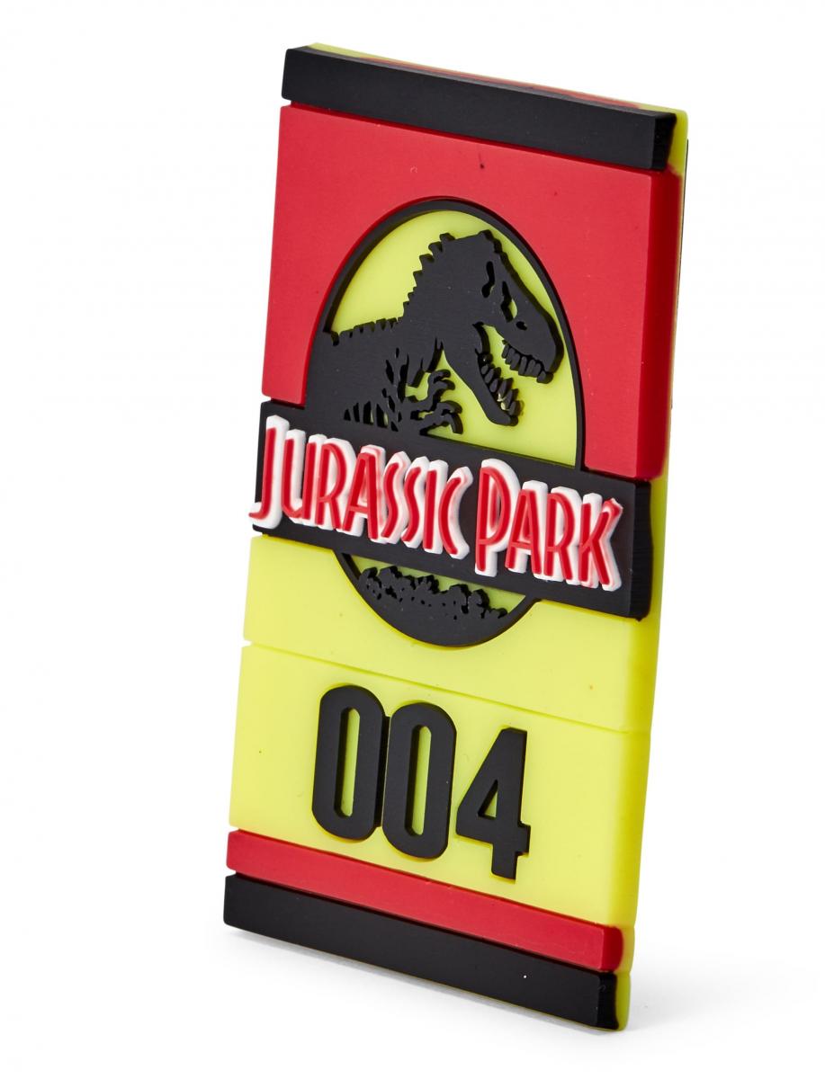 Jurassic Park Magnet 1pk 3in H x 2in L x 0.125in W picture