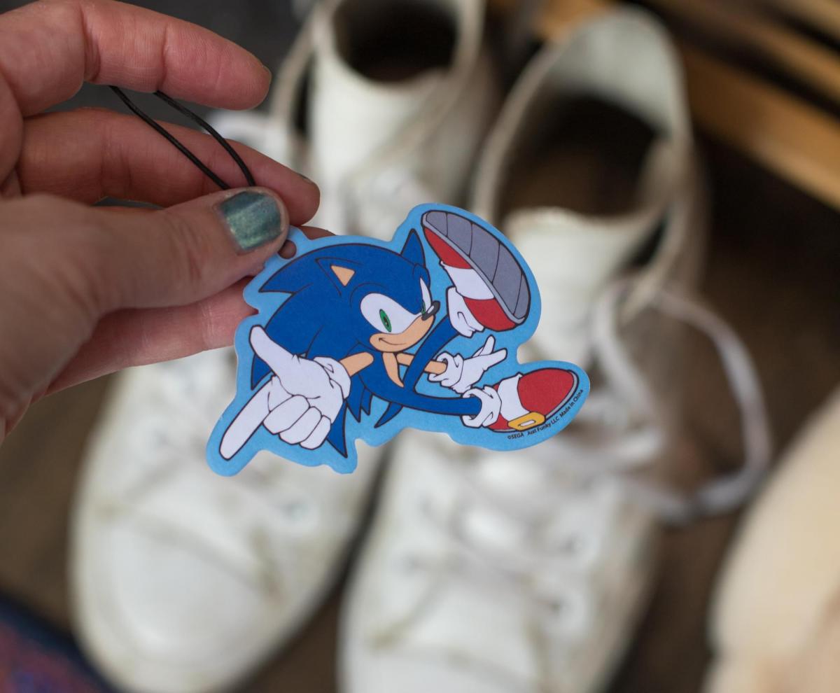 Sonic the Hedgehog Air Freshener | Fresh Cotton Scent picture
