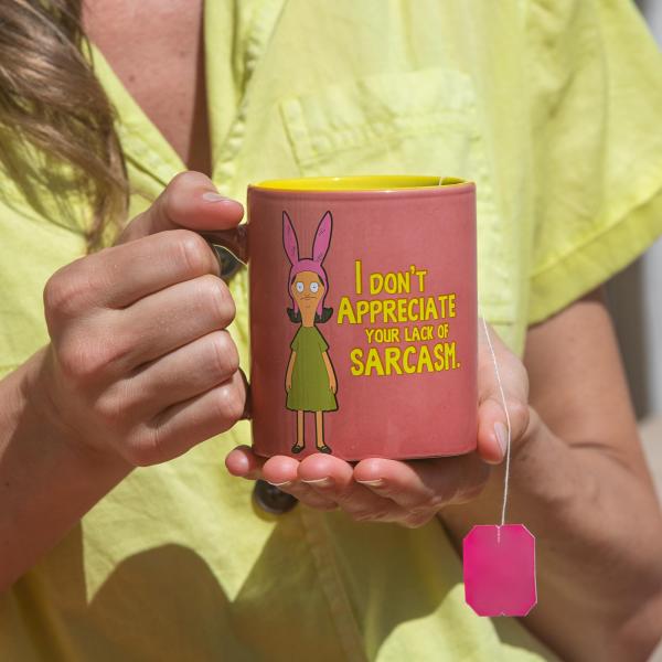 Bob's Burgers Louise Belcher Sarcasm 12oz Coffee Mug picture