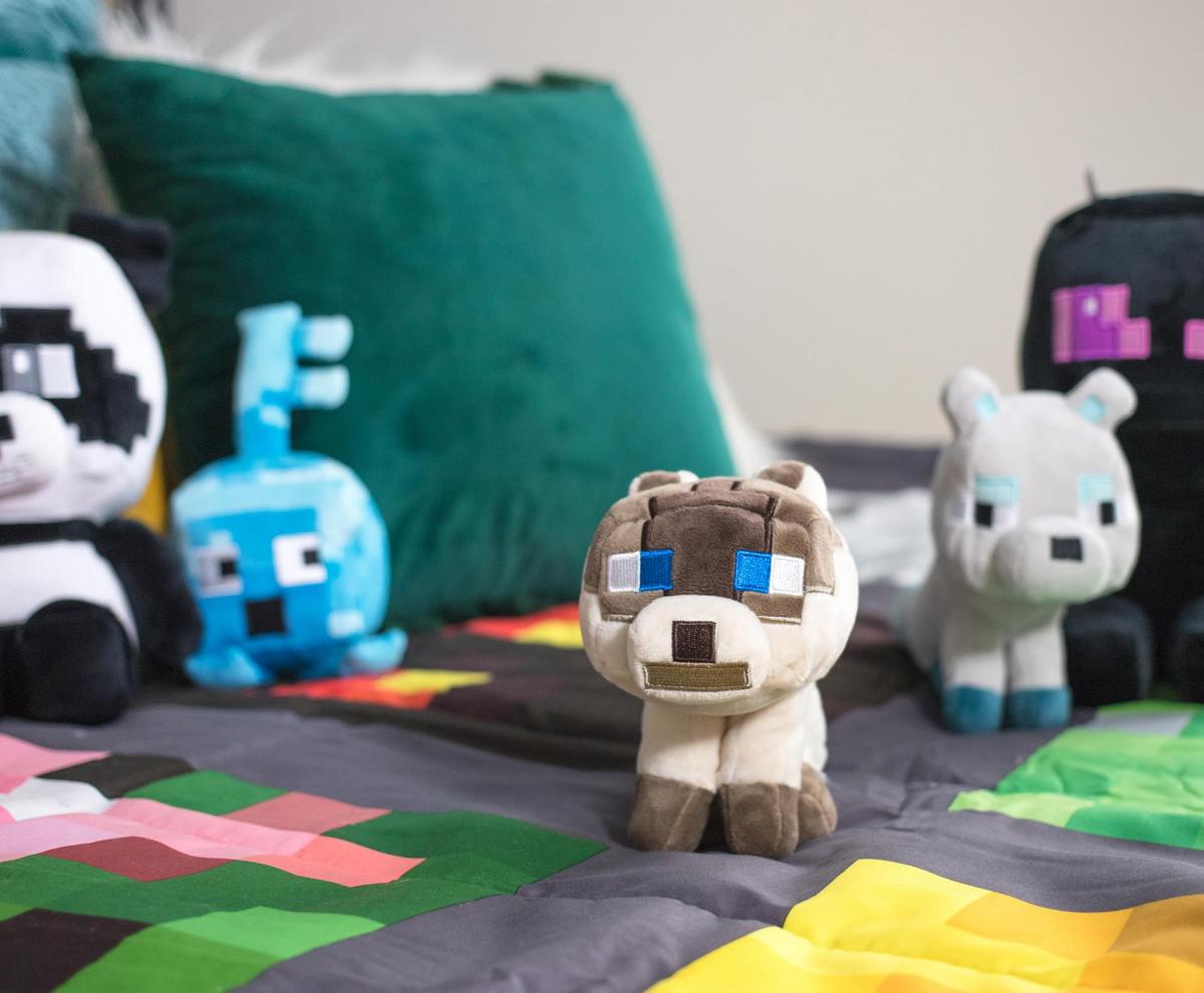 Minecraft 5.5 Inch Siamese Cat Plush picture