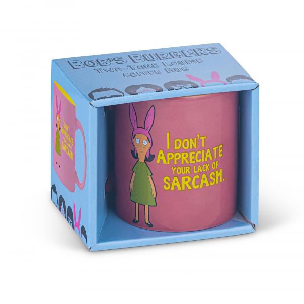 Bob's Burgers Louise Belcher Sarcasm 12oz Coffee Mug picture