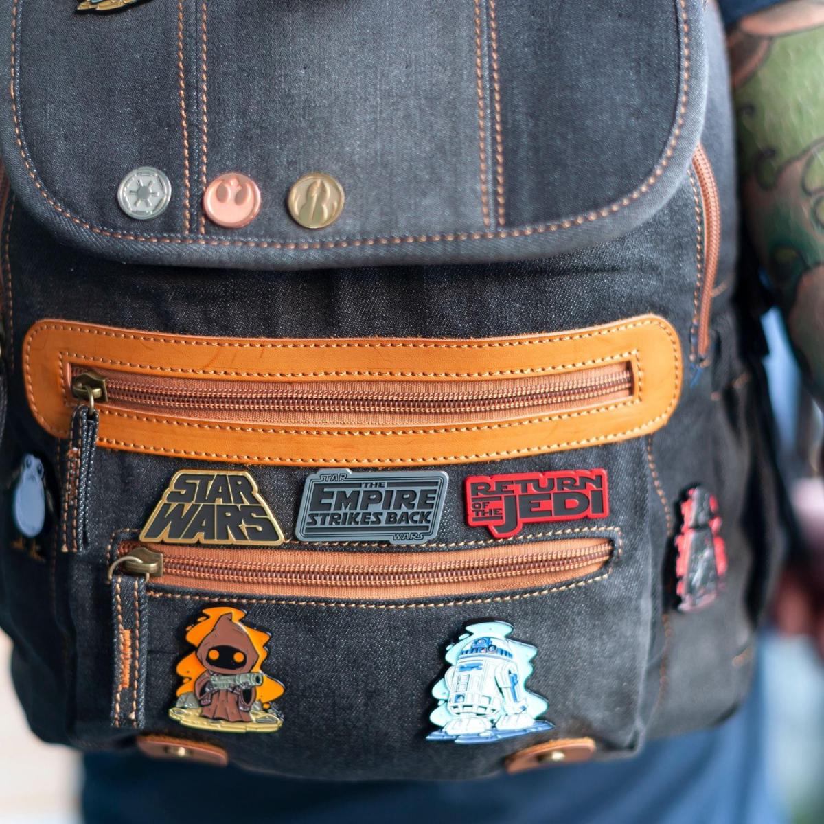 Star Wars Episodes 4-6 Movie Posters Pin 3-Pack picture