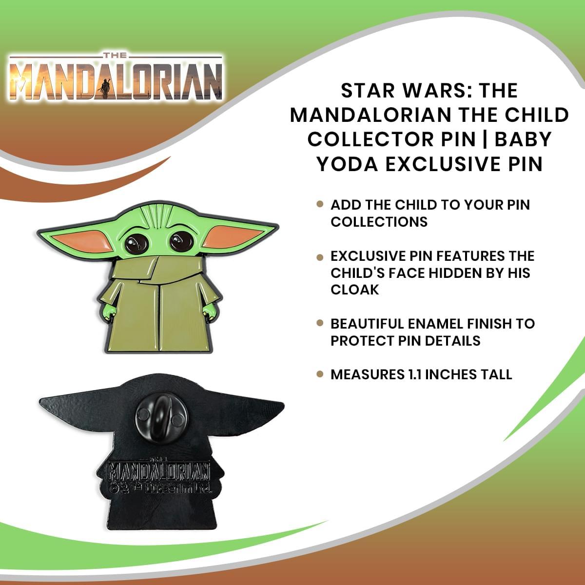 Star Wars Cartoon Child Face Hidden Exclusive Enamel Pin picture