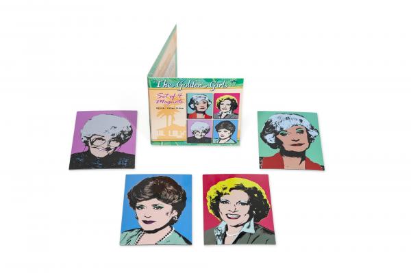 The Golden Girls 3 x 4 Inch Warhol Magnets | Set of 4 picture