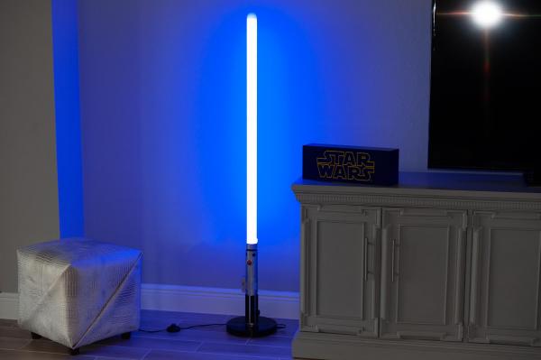 Star Wars Luke Skywalker Standing Floor Lightsaber Lamp picture
