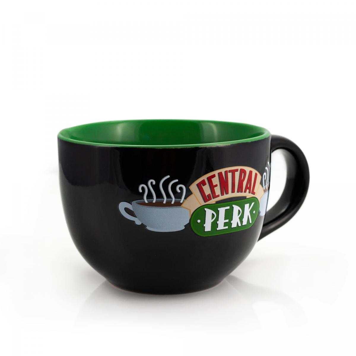 Friends Central Perk Ceramic 24oz Black Ceramic Soup Mug picture