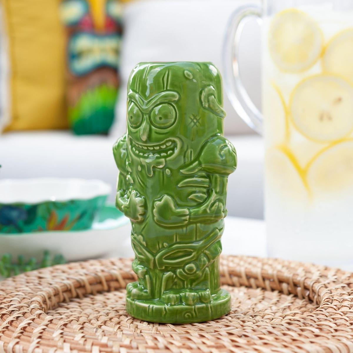 Rick and Morty Pickle Rick 14oz Geeki Tikis Ceramic Mug picture