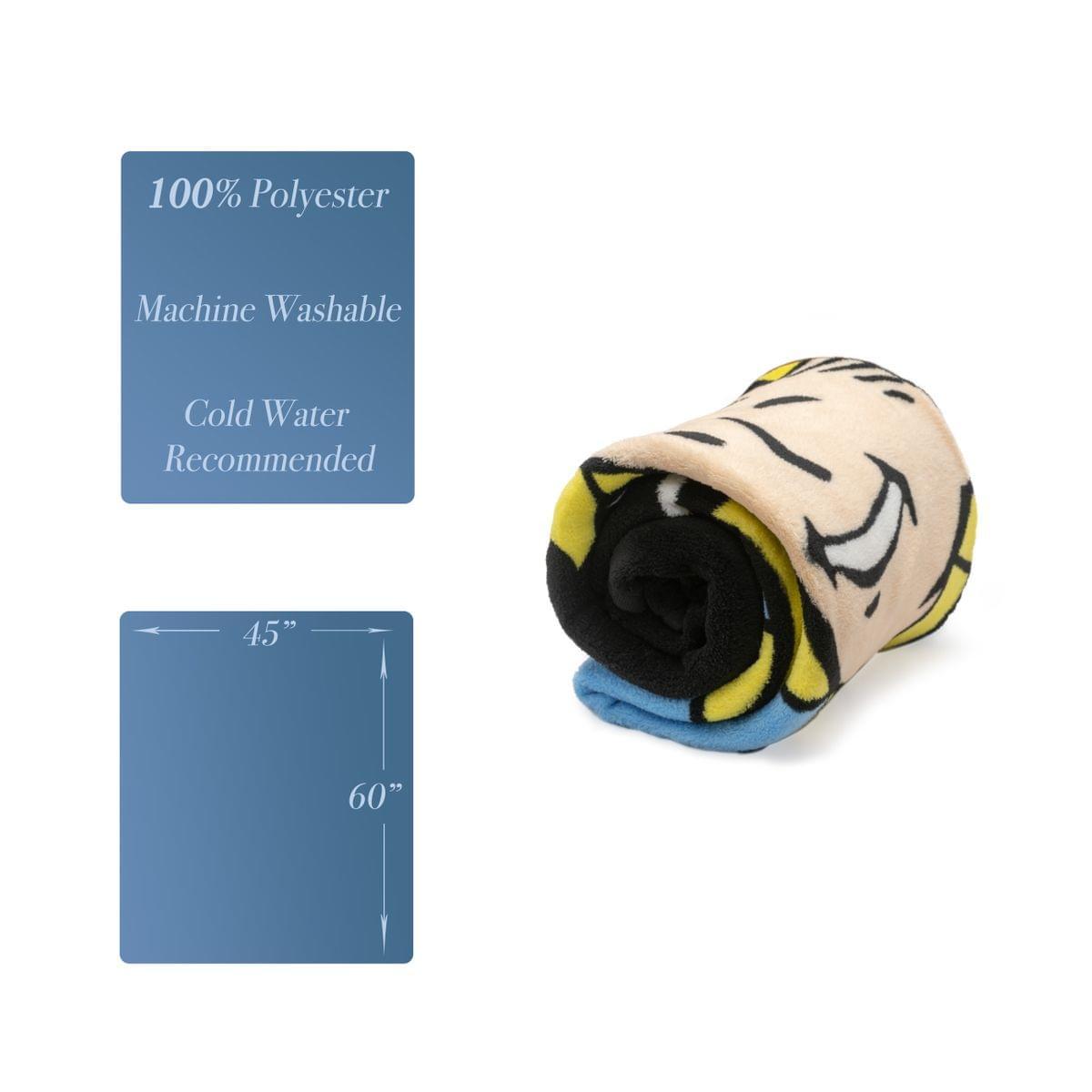 Fallout Vault Boy 45"x60" Fleece Throw Blanket picture