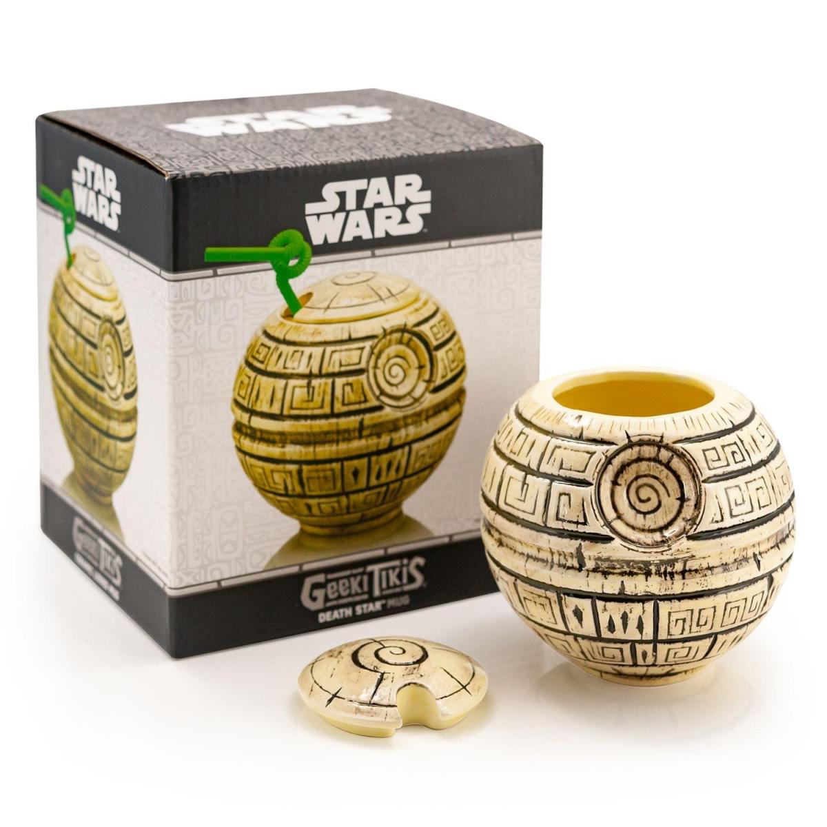 Geeki Tikis Star Wars Death Star Ceramic Mug | Holds 24 Ounces picture