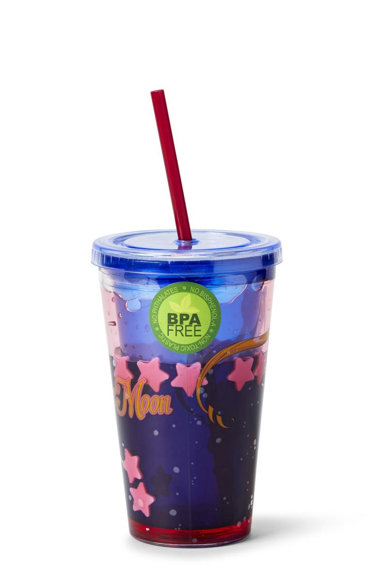 Sailor Moon Confetti 16oz Carnival Cup w/ Lid & Straw picture