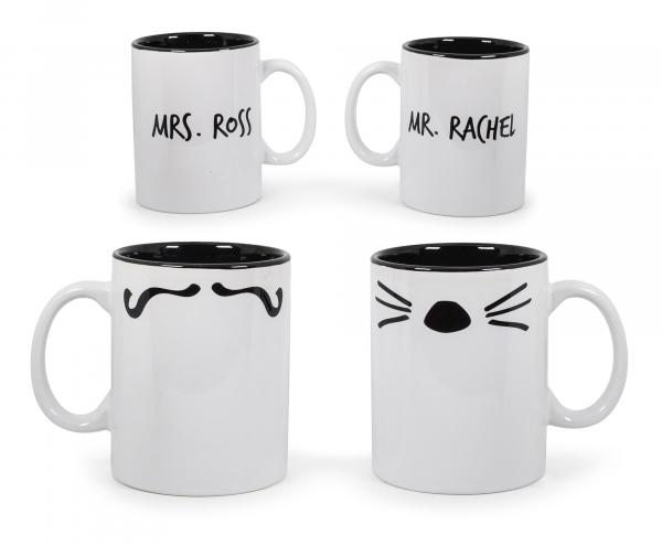 Friends Mr. Rachel & Mrs. Ross Mug Set