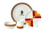 Harry Potter 16 Piece Porcelain Dinnerware Set - Gryffindor