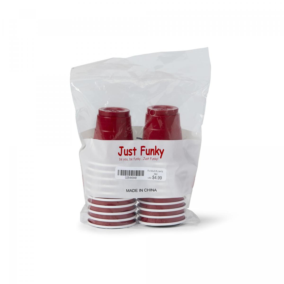Red Party Cup Acrylic Shot Glasses - 20-Pack picture