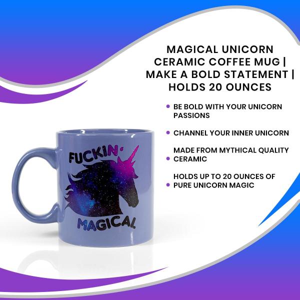Magical Unicorn 20oz Coffee Mug picture