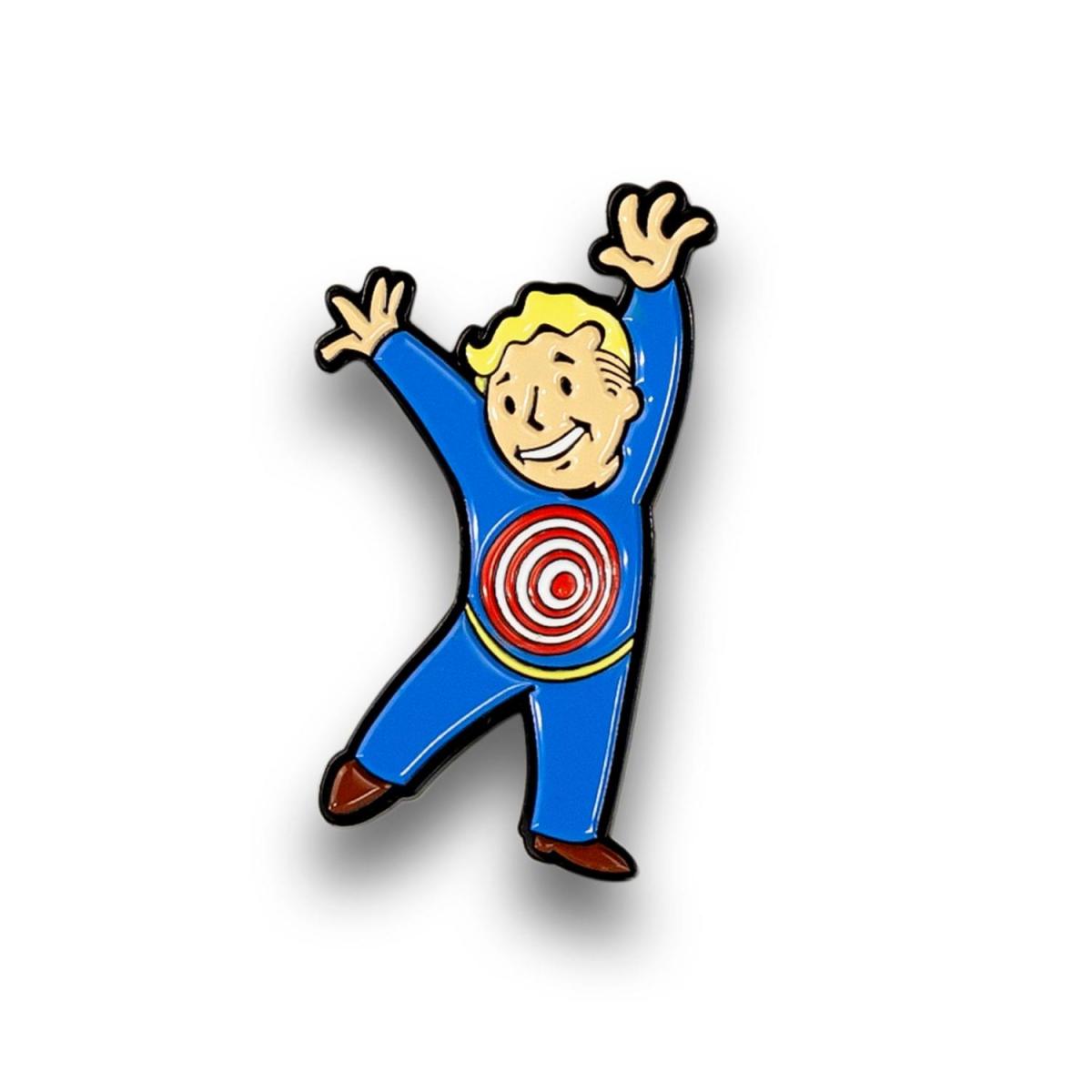 Fallout Vault Boy Moving Target Perk Exclusive Enamel Pin picture