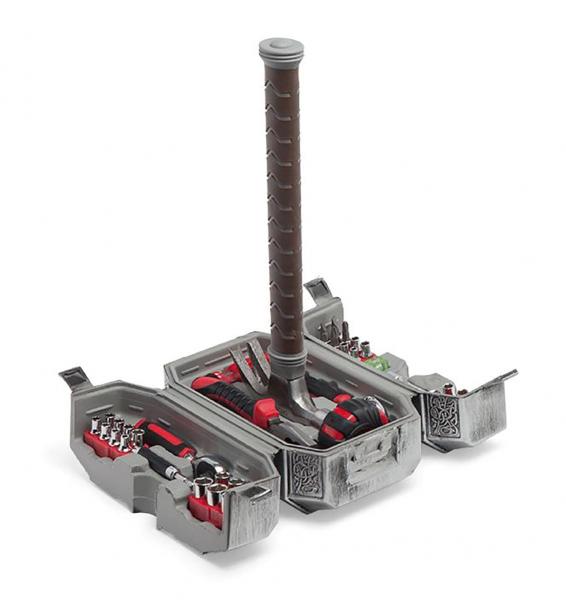 Marvel Thor's Asgardian Hammer Mjolnir 44 Piece Tool Set picture