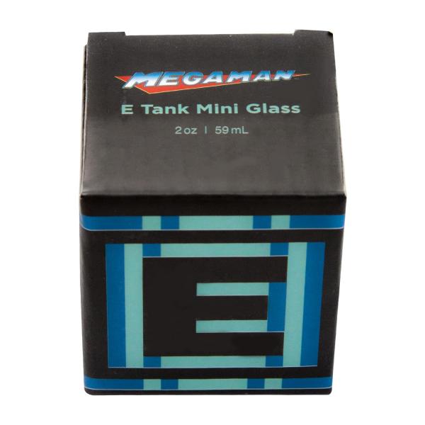 Mega Man Molded Energy Tank Ceramic Shot Glass picture