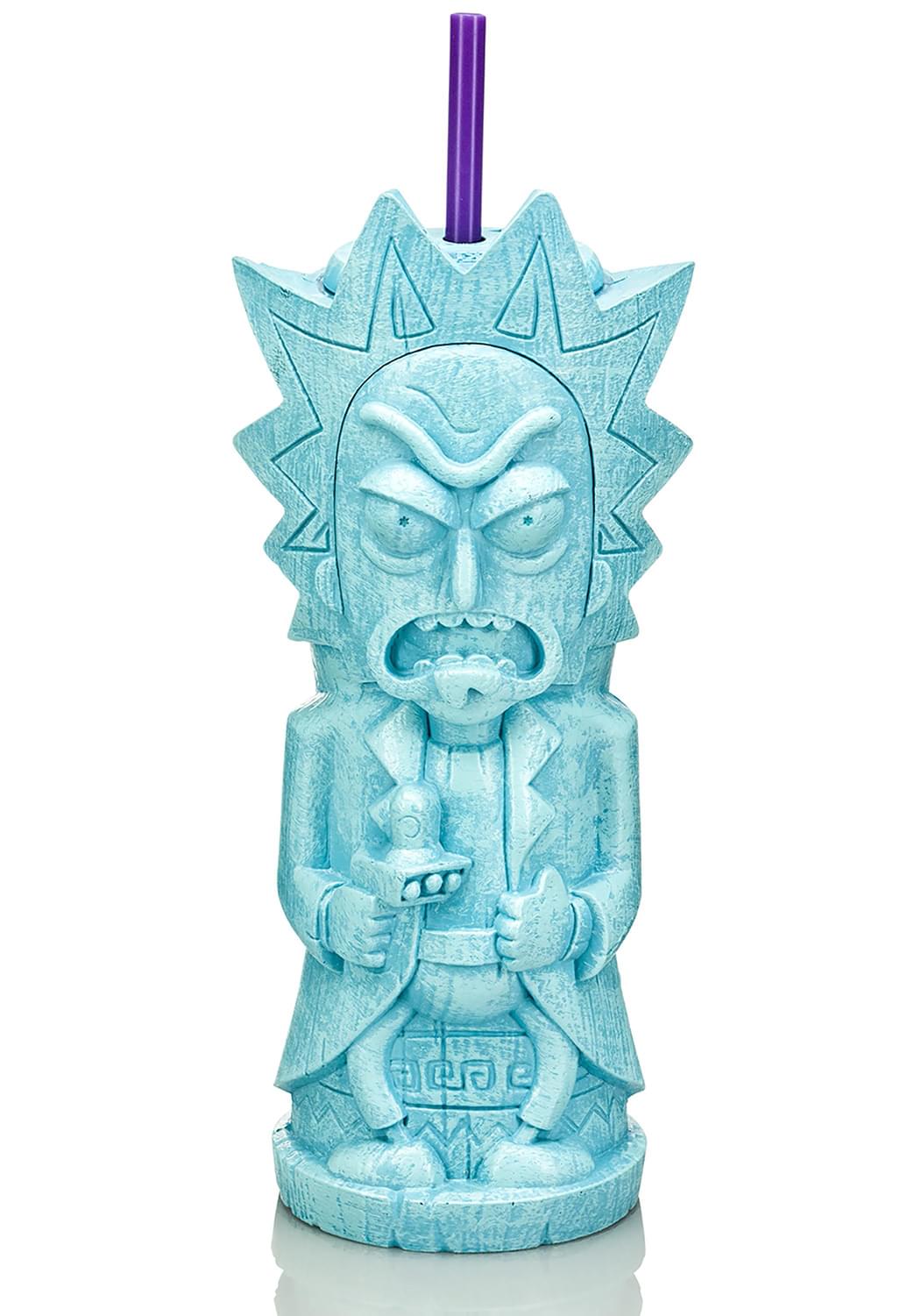 Geeki Tikis Rick and Morty Plastic Tumbler | Rick | Holds 25 Ounces picture