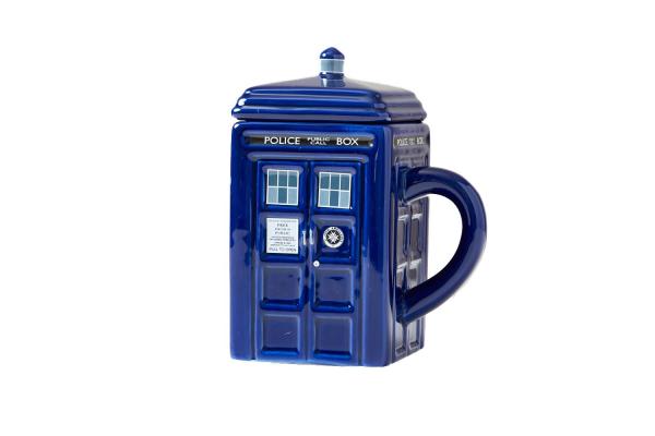 Doctor Who Tardis 17 oz. Mug With Lid picture
