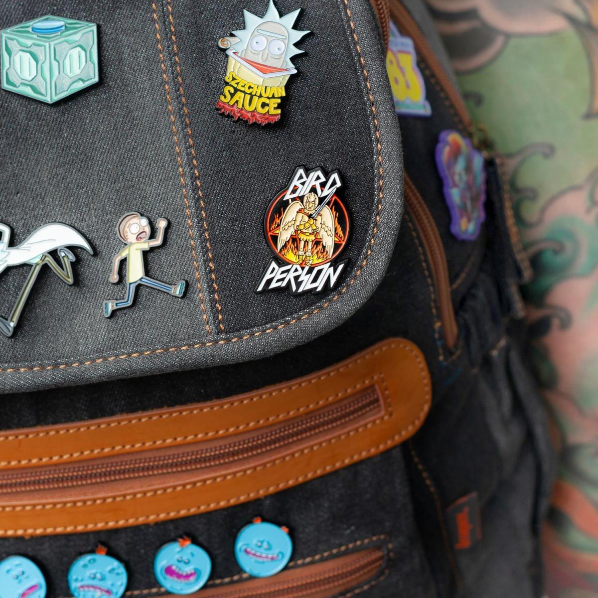 Rick and Morty Bird Person Enamel Collector Pin picture