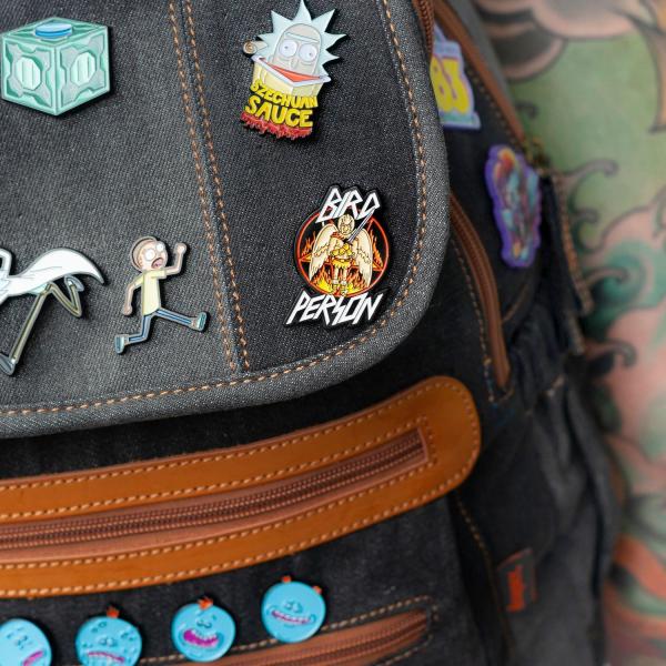 Rick and Morty Bird Person Enamel Collector Pin picture