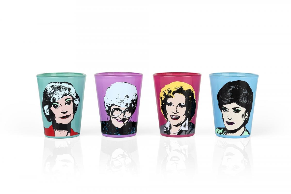 The Golden Girls 2oz Character Shot Glasses | Set of 4 picture
