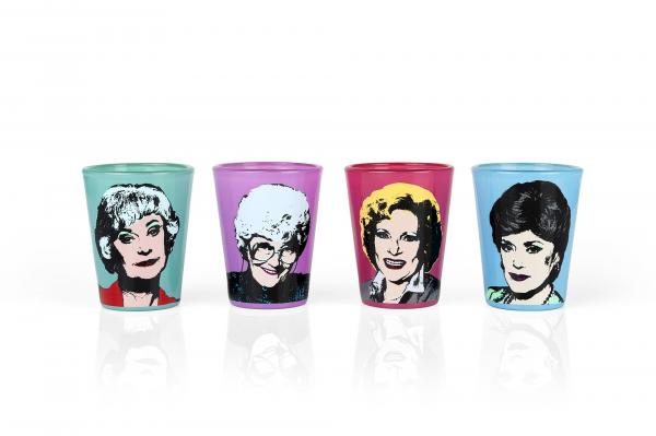 The Golden Girls 2oz Character Shot Glasses | Set of 4 picture
