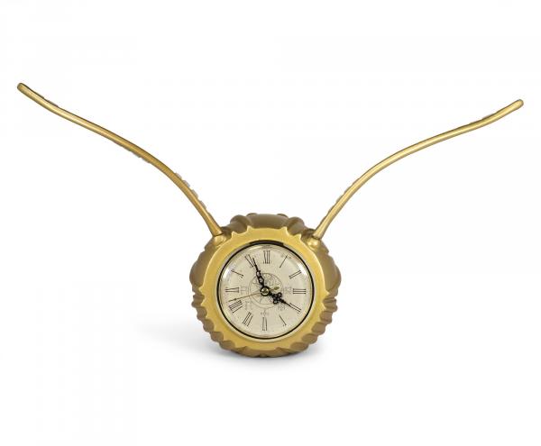 Harry Potter 17.5 Inch Golden Snitch Resin Clock picture