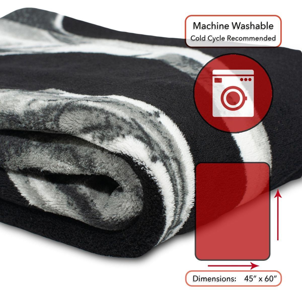 Skyrim Dragon Emblem 45" x 60" Throw Blanket picture