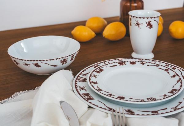 Harry Potter Icons 4 Piece Ceramic Dinner Set picture