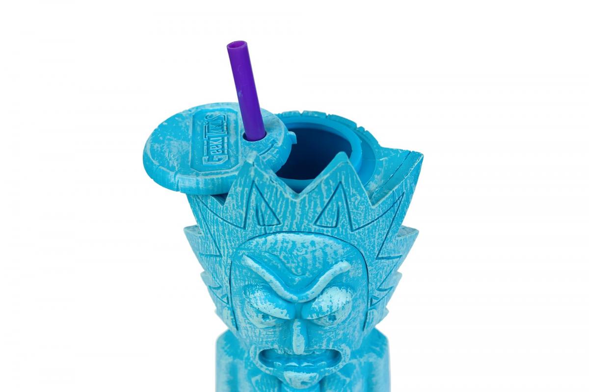 Geeki Tikis Rick and Morty Plastic Tumbler | Rick | Holds 25 Ounces picture