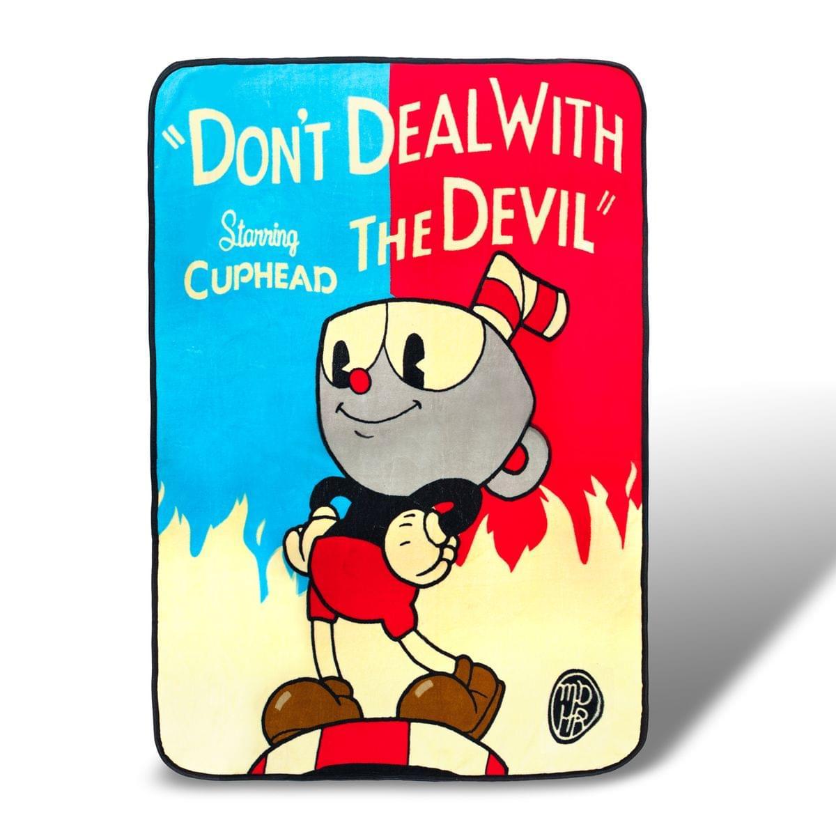 Cuphead "Don't Deal with Devil" 45"x60" Fleece Throw Blanket picture