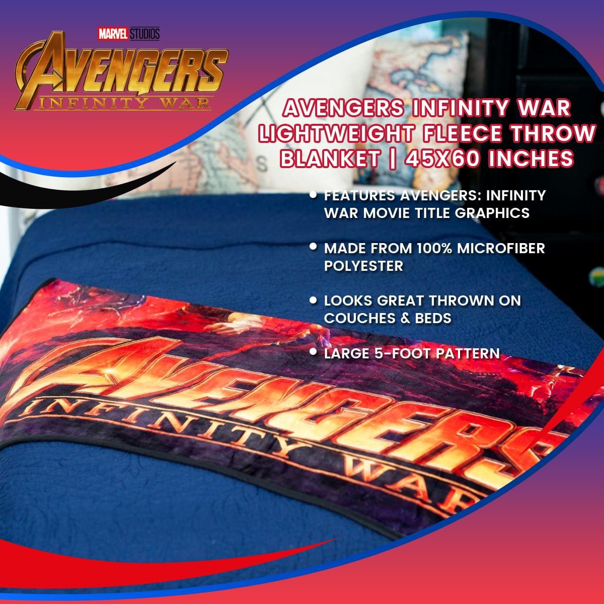 Marvel Infinity War Fleece Blanket picture