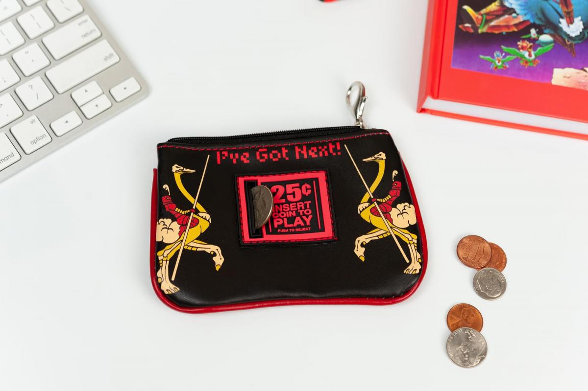 Midway Arcade Games Zippered Coin Purse - Joust picture