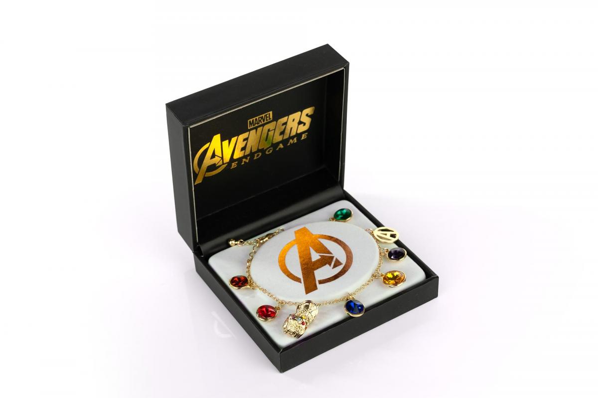 Marvel Avengers Endgame Infinity Stone Charm Bracelet picture