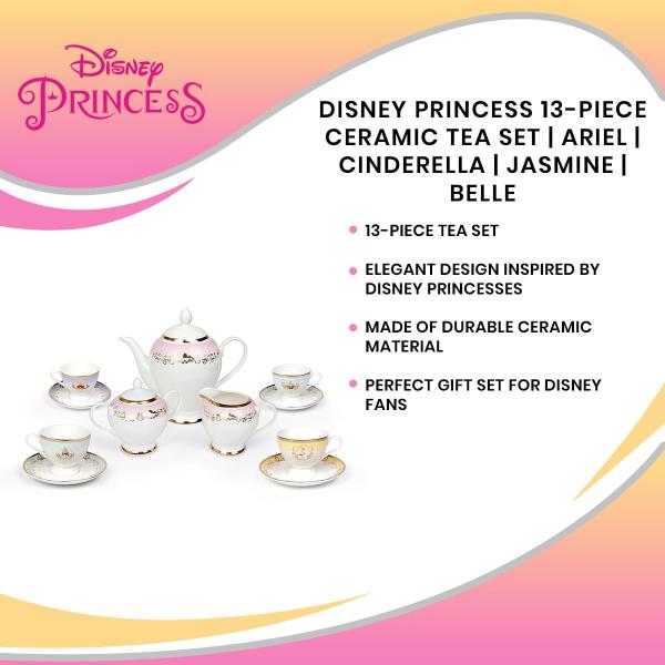 Disney Princess 13-Piece Ceramic Tea Set picture