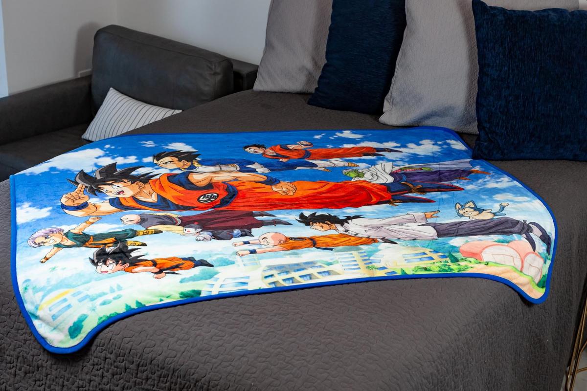 Dragon Ball Super Flying 45x60 Inch Fleece Throw Blanket picture