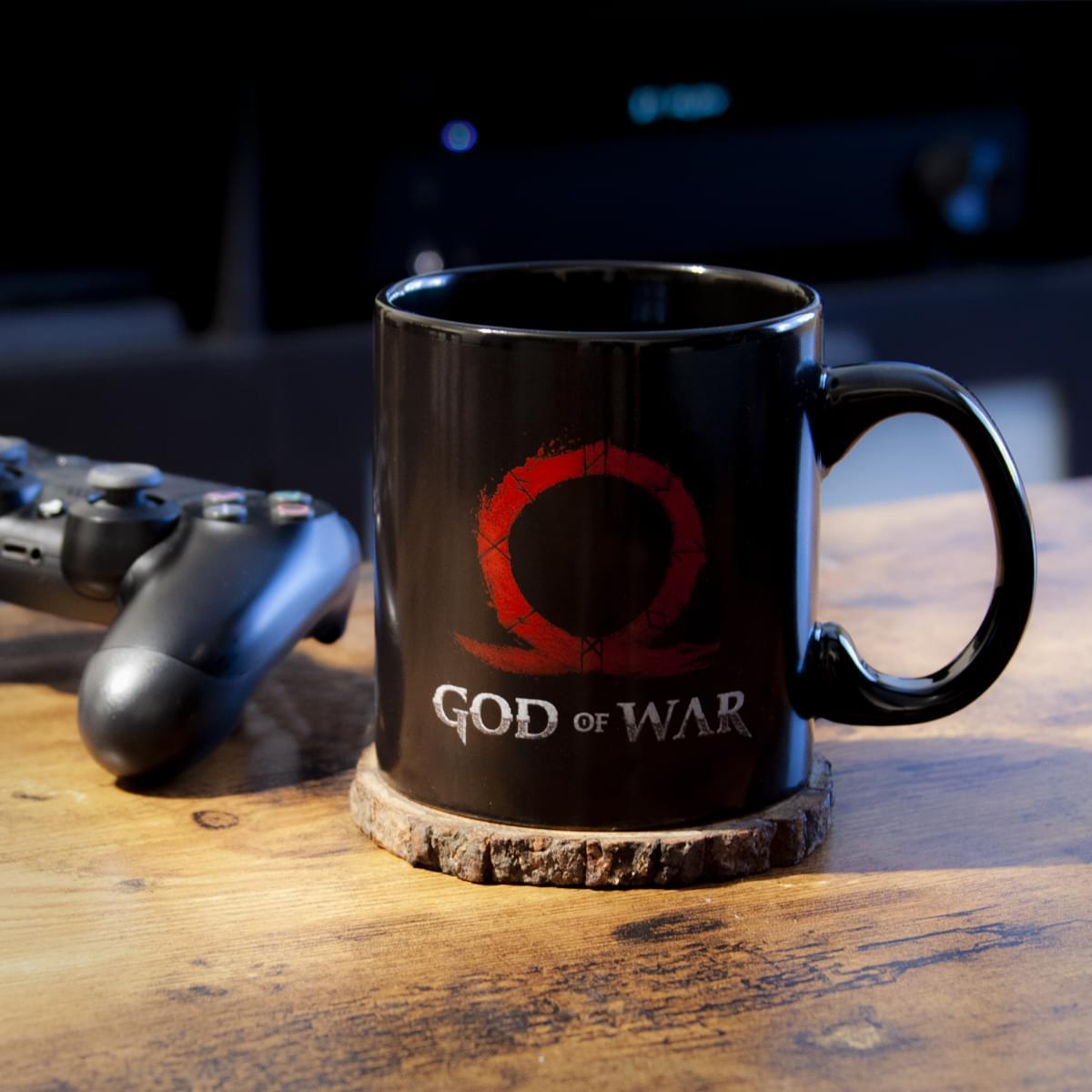 God of War 2018 Kratos & Son 20oz Ceramic Coffee Mug picture