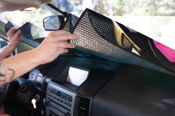 The Golden Girls Car Sunshade with Sophia Driving picture
