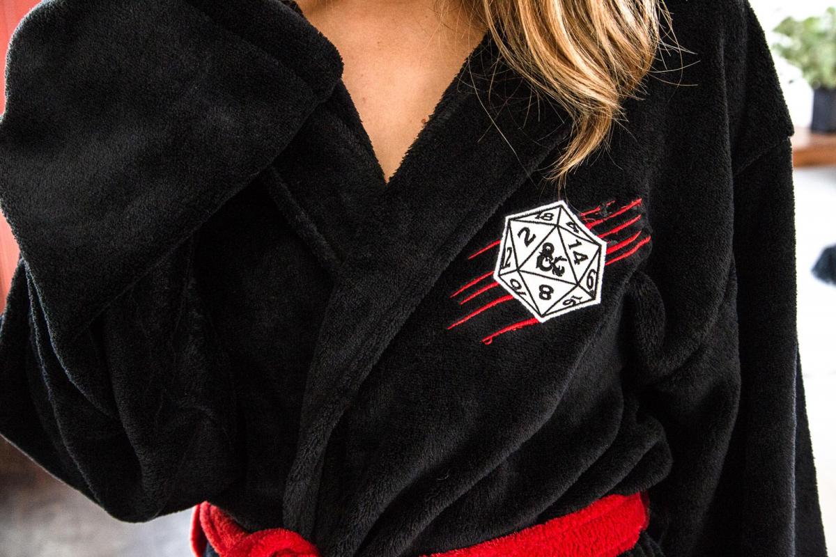 D&D Dungeon Master Adult Fleece Robe | One Size picture