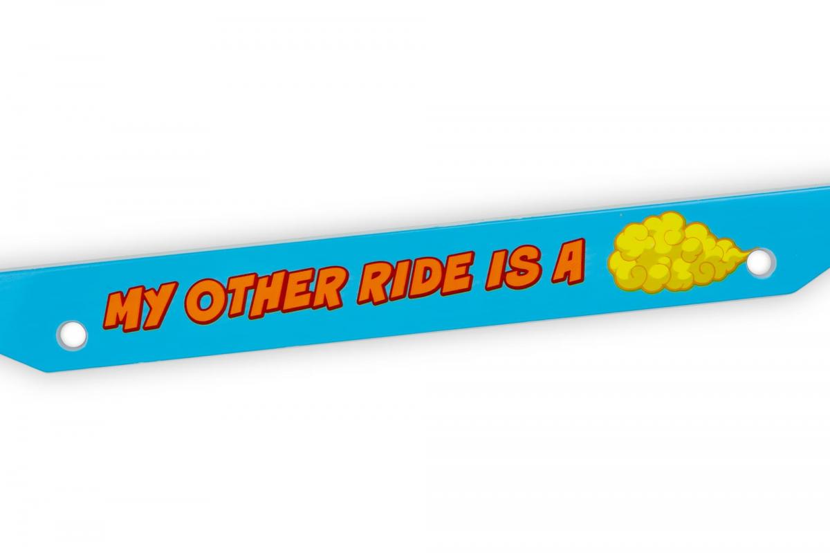 DBZ My Other Ride Is A Flying Nimbus License Plate Frame picture