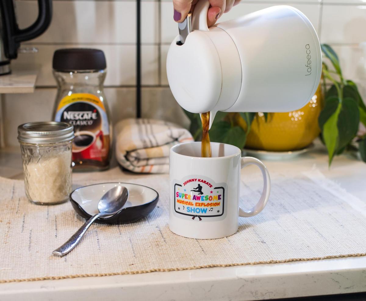 Parks and Rec Johnny Karate 11 Ounce Ceramic Mug picture