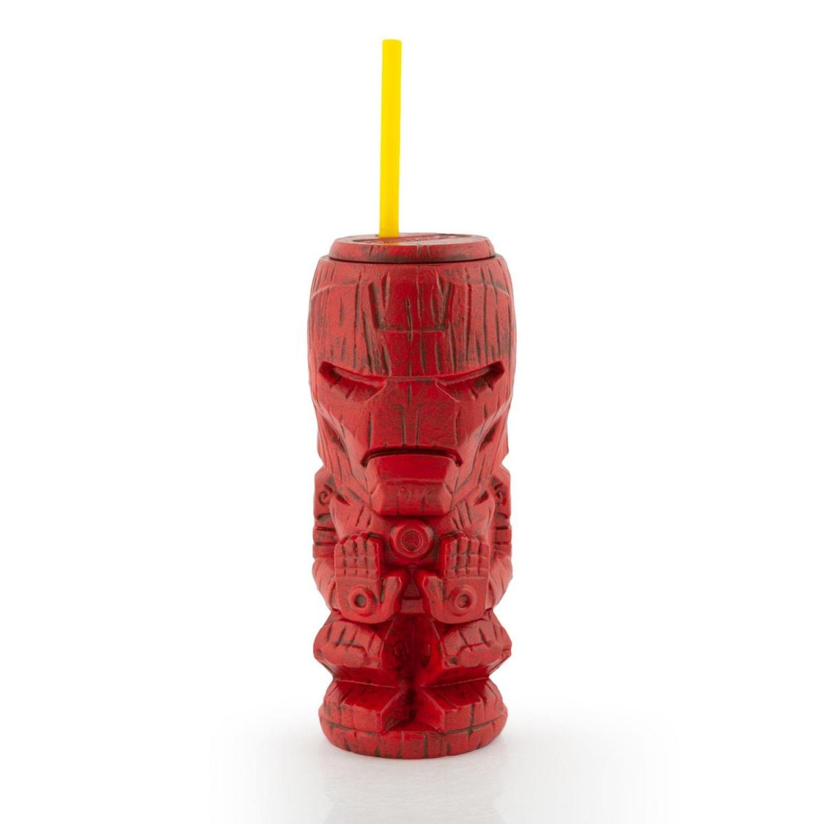 Marvel Iron Man 22oz Plastic Geeki Tikis Tumbler picture
