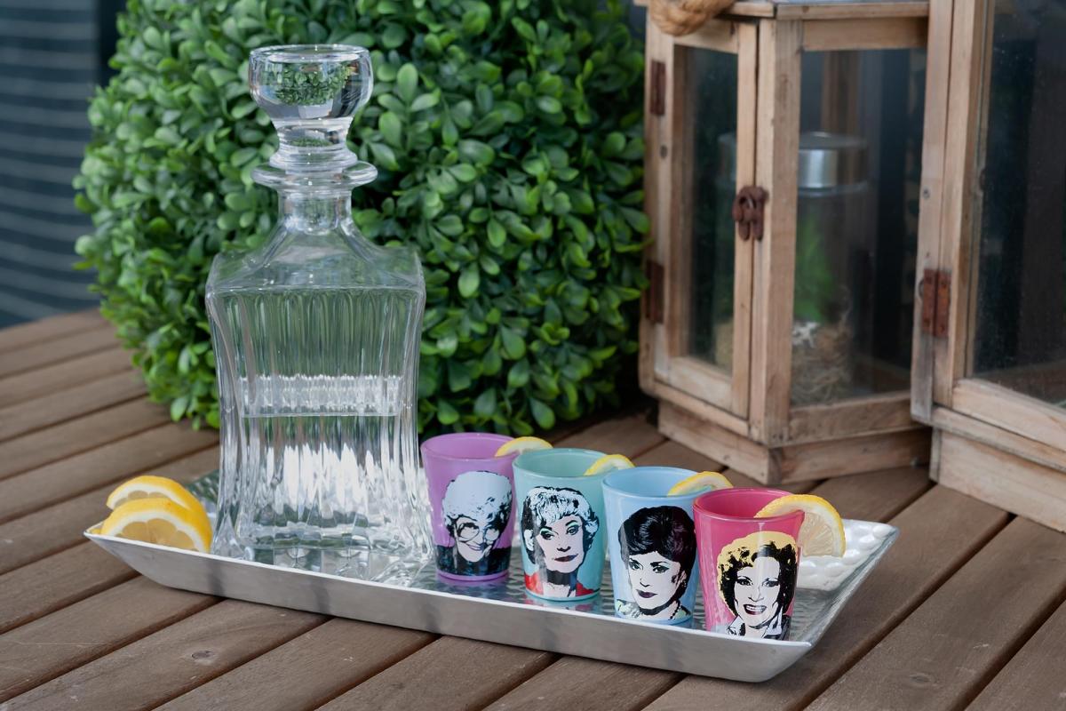 The Golden Girls 2oz Character Shot Glasses | Set of 4 picture