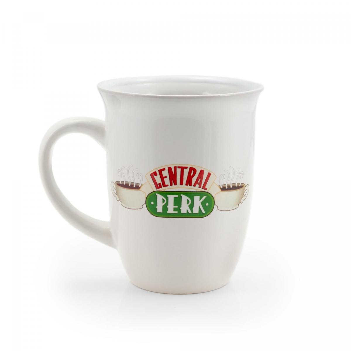 Friends Central Perk Ceramic 16oz White Wide Rim Ceramic Mug picture