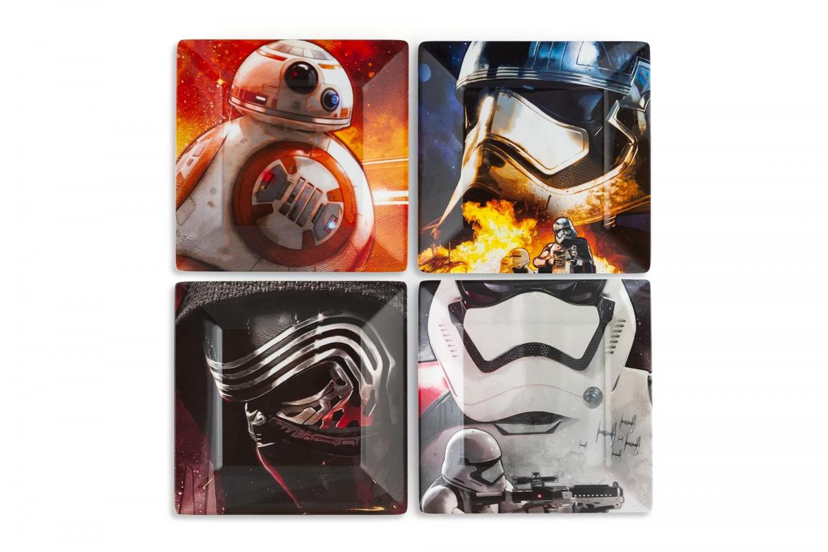 Star Wars Melamine Plate Set, 4 Pieces picture