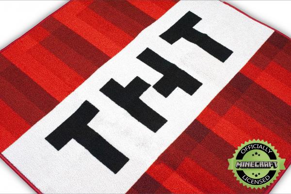 Minecraft TNT Block 39 Inch Area Rug picture