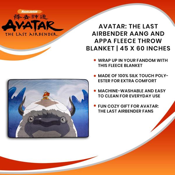 Avatar The Last Airbender Fleece Throw Blanket picture